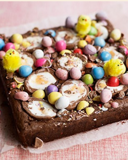 Easter Brownie Baking kit   Smashed Egg Brownies