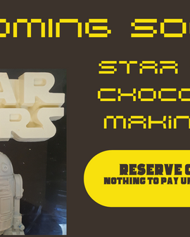star wars chocolate making kit reservation