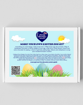 Design, Make & Decorate Your Own Easter Egg. Kit -500g